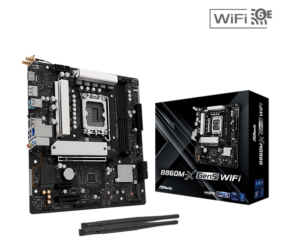 マザーボード ASRock B860M-X Gen5 ASRock > B860M-X Gen5 WiFi